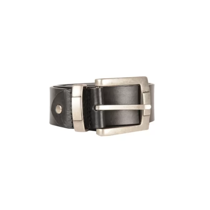Sale Ceinture large pour homme en cuir noir | 85-105 cm | Cuir pleine fleur Homme Ceinture En Cuir