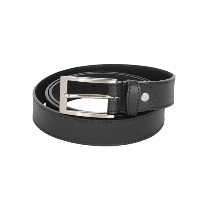 Outlet Ceinture noir en cuir - Ceinture homme en cuir végétal 3310 SP Homme Ceinture En Cuir