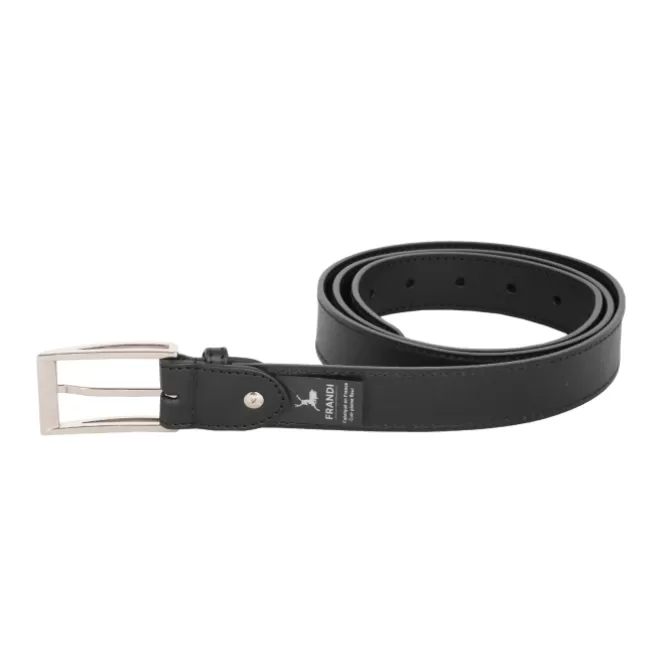 Outlet Ceinture noir en cuir - Ceinture homme en cuir végétal 3310 SP Homme Ceinture En Cuir