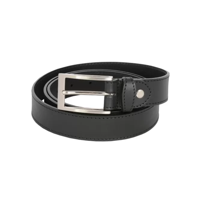 Outlet Ceinture noir en cuir - Ceinture homme en cuir végétal 3310 SP Homme Ceinture En Cuir