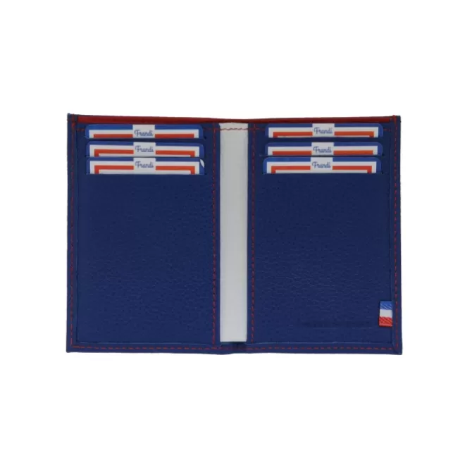 Store Porte carte homme en cuir bicolore - Femme Porte-Carte Cuir | Porte-Carte Cuir