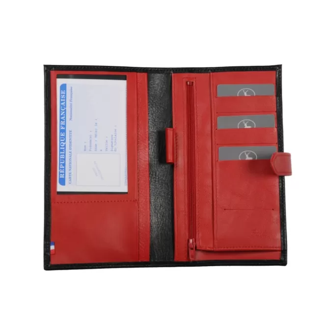 Online Porte chéquier cuir bicolore - Homme Porte-Chequier Cuir | Porte-ChéQuier Cuir