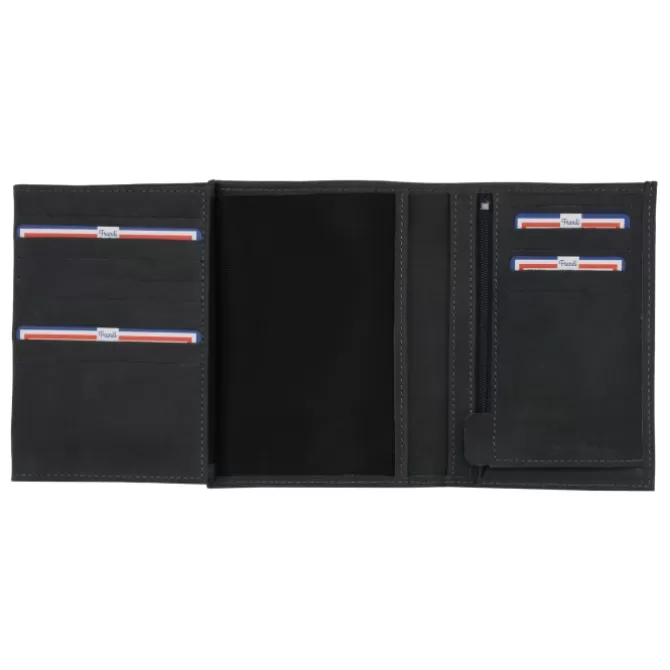 Discount Portefeuille 4 volets vintage en cuir - Homme Portefeuille Cuir