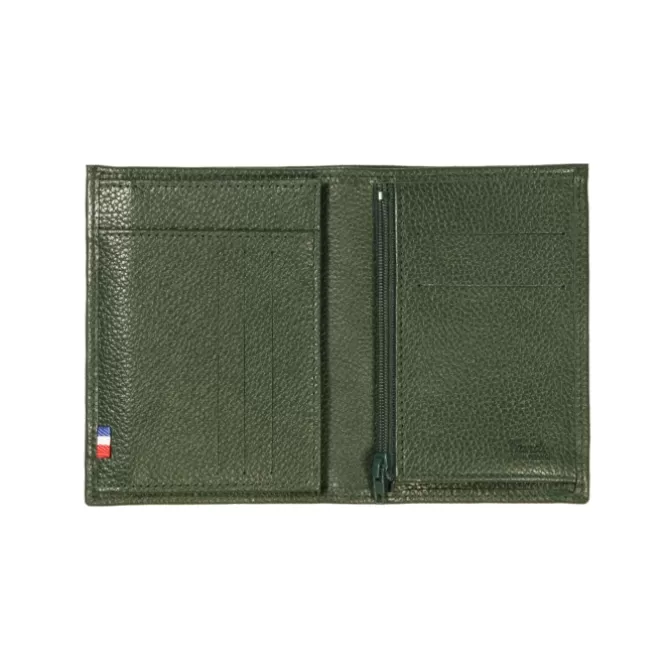 Flash Sale Portefeuille cuir - Portefeuille camel, marine ou vert - www..fr Homme Portefeuille Cuir