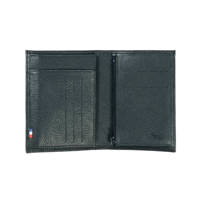 Flash Sale Portefeuille cuir - Portefeuille camel, marine ou vert - www..fr Homme Portefeuille Cuir