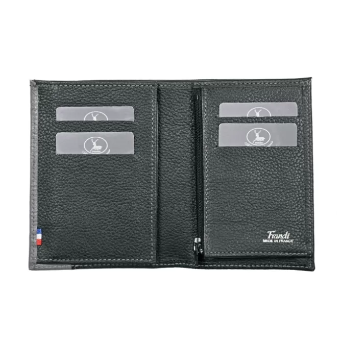 Sale Portefeuille en cuir - Portefeuille gris, marron ou bleu - .fr Homme Portefeuille Cuir