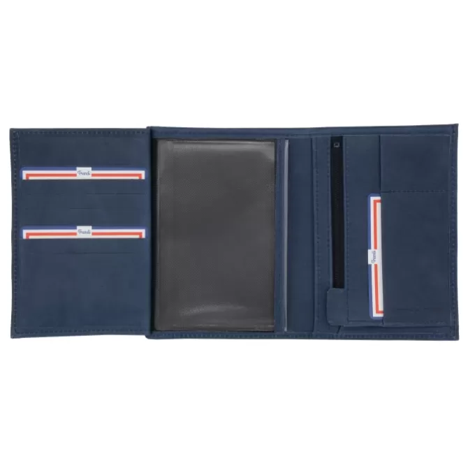 New Portefeuille vintage en cuir - Homme Portefeuille Cuir