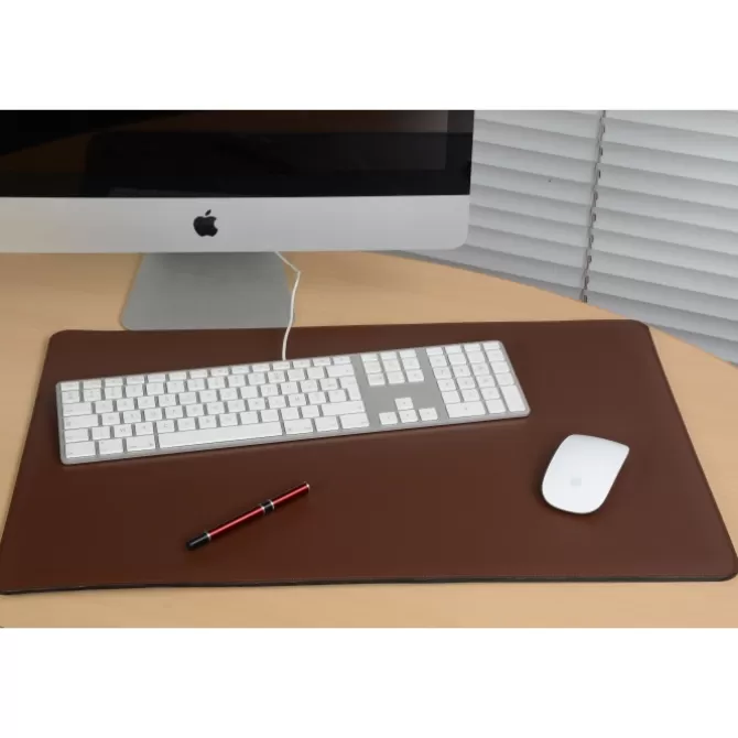 Online Sous main bureau cuir rouge, noir ou gris - Made in France Femme Sous-Main Bureau Cuir