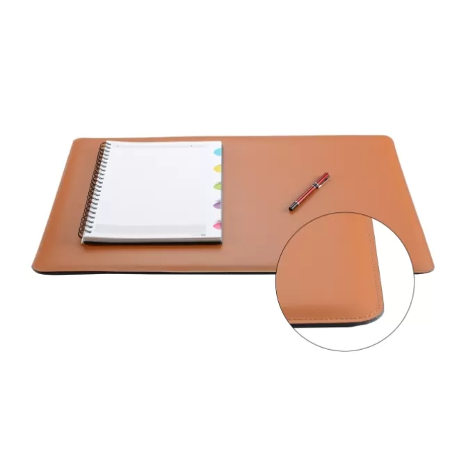 Online Sous main bureau cuir rouge, noir ou gris - Made in France Femme Sous-Main Bureau Cuir