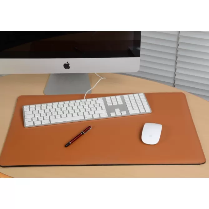 Online Sous main bureau cuir rouge, noir ou gris - Made in France Femme Sous-Main Bureau Cuir